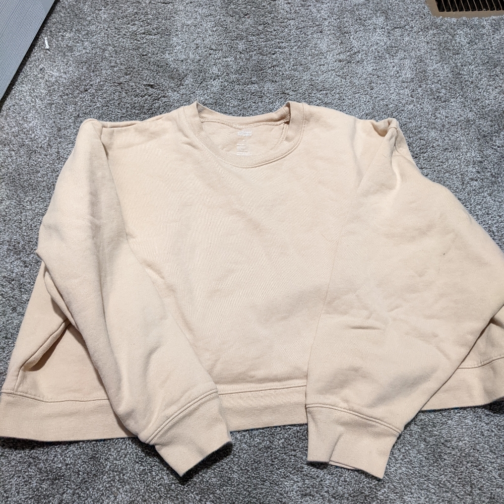 Girlfriend crop sweatshirt